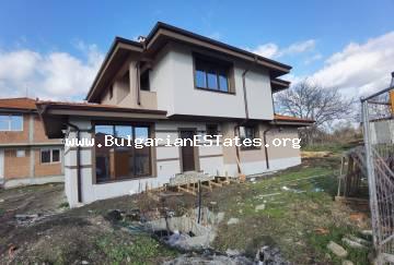 Verkauf eines neuen Hauses im Dorf Polski Izvor, nur 12 km entfernt von der Stadt Burgas, Bulgarien!