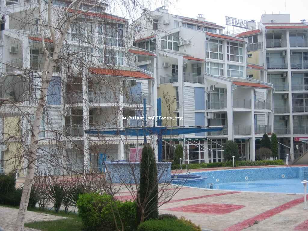 Kaufen Sie eine möblierte Wohnung in Sonnenstrand Resort in Bulgarien ! Eine Immobilie in Elite-2 Komplex, neben Cocoa Beach !